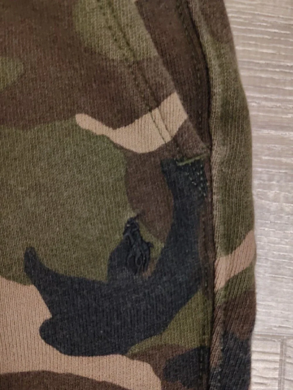 Ralph Lauren Kids Camo Sweatpants in Olive and Brown